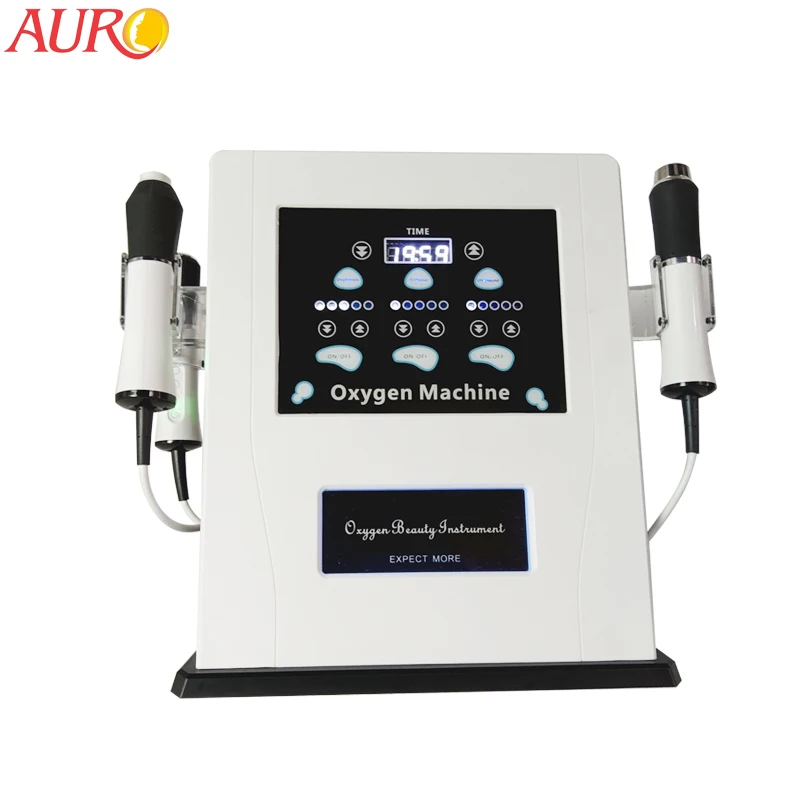 Auro 3 In 1 Co2 Bubble Face Cleaning Skin Rejuvenation and Firming Oxygen Jet Peel Beauty Machine Oxygen Facial Machines