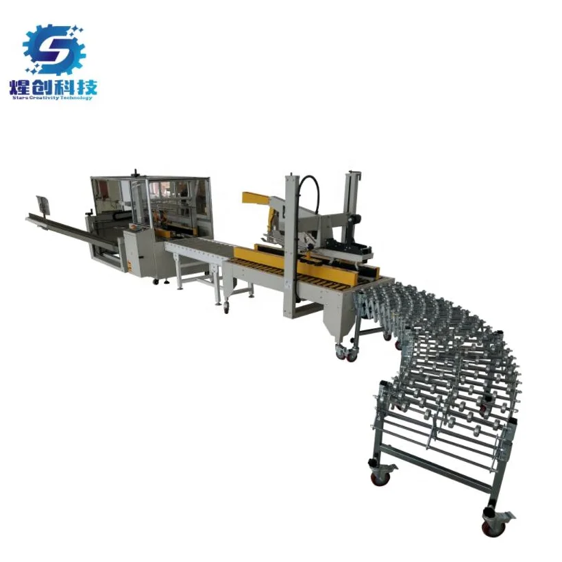 Favorable Price Fully Automatic Carton Box Case Erector Machine