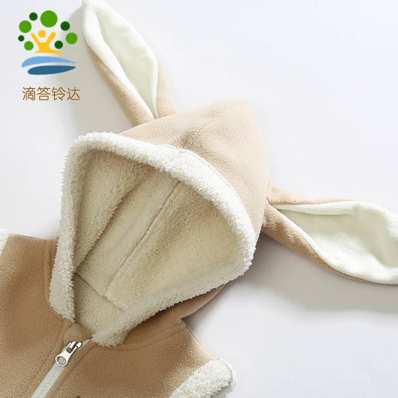 
Sleeveless Winter Girls Fashion Baby Vest Waistcoats Hooded Waistcoat 