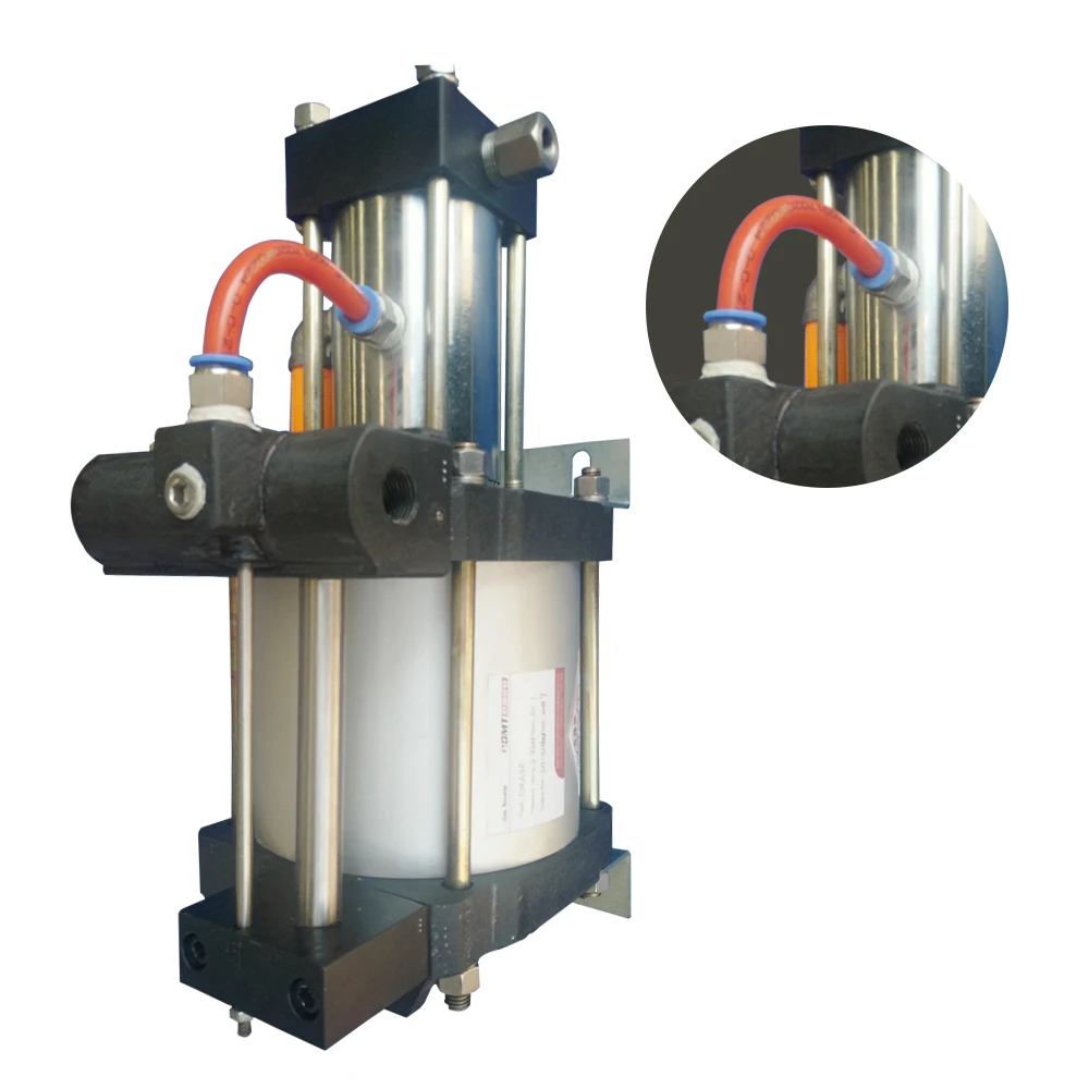 OMA40 200-300 Bar Double Action High Pressure Hydrogen Gas Booster Pump Pneumatic Diving Oxygen Booster Pump