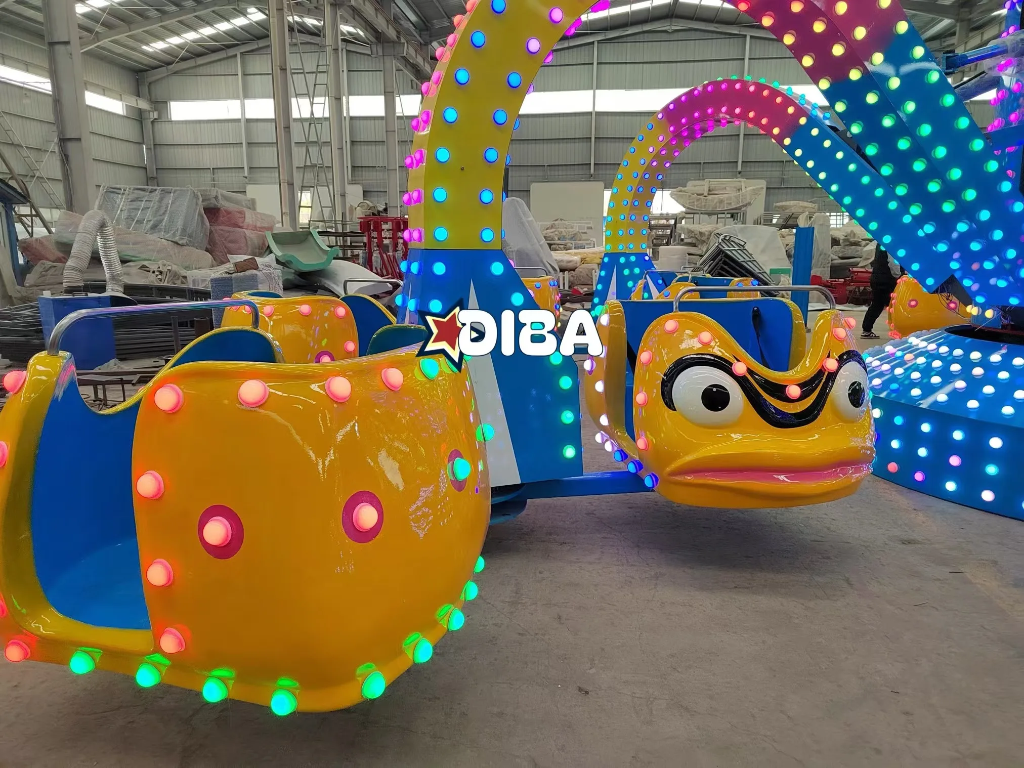 Manufacturer Outdoor Thrilling Adventure Games Rotary Fly Octopus Amusement Park Rides Big Octopus with high quality