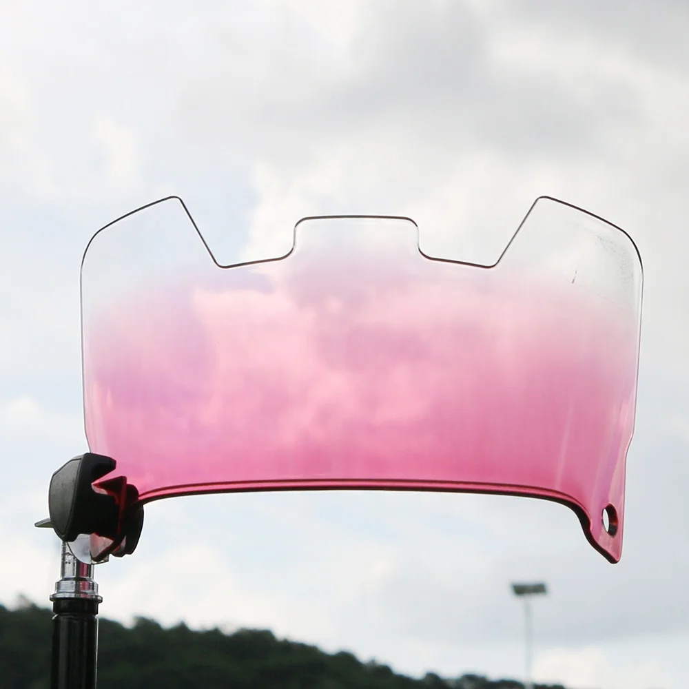 GF-Peach Color football face guards visors customized American sporting equipment