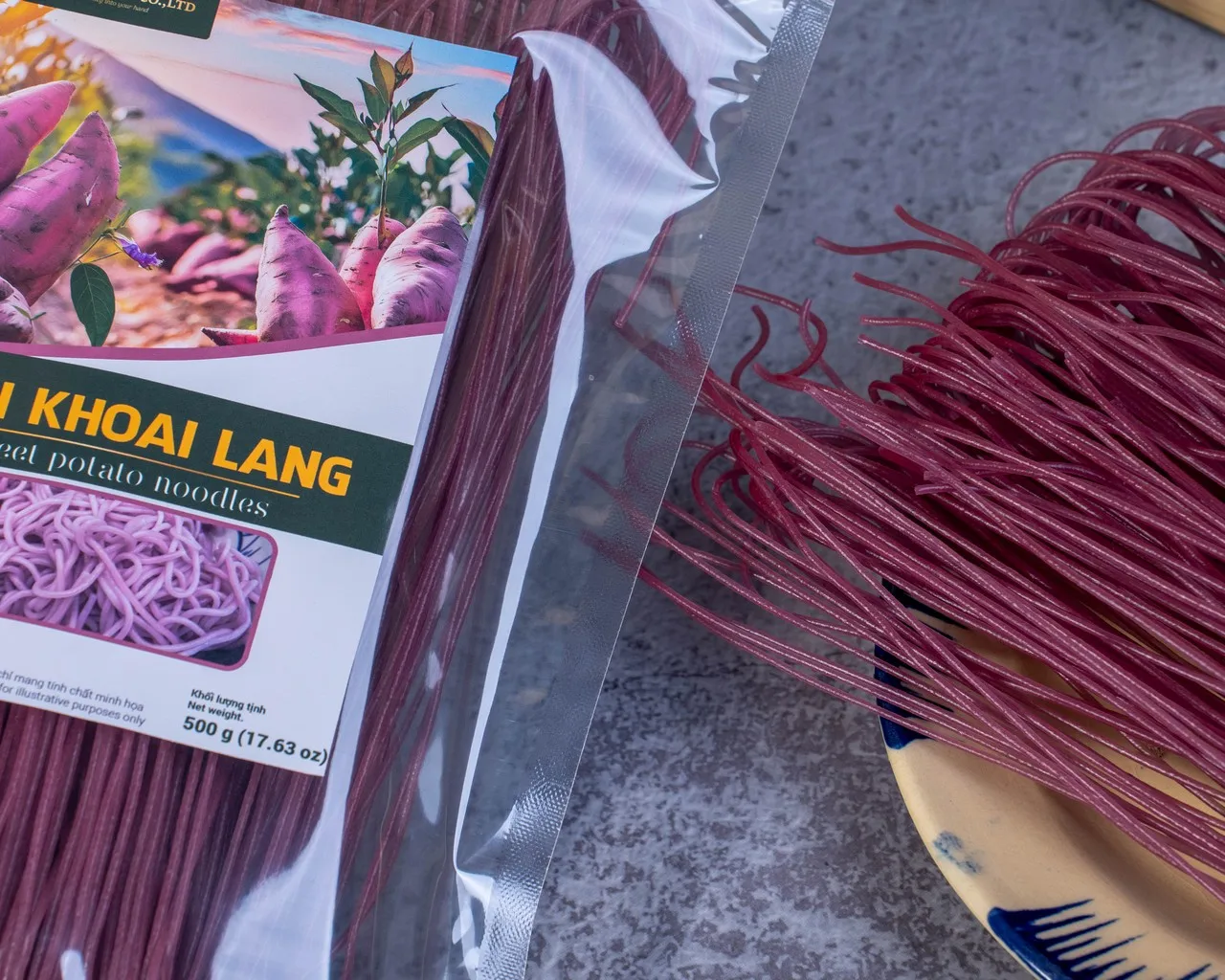 400g hand-made hot and sour vermicelli without seasoning arrowroot vermicelli rice vermicelli rice noodle sweet potato powder