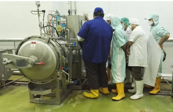 CST-600 automatic water spray autoclave laboratory for lab developing