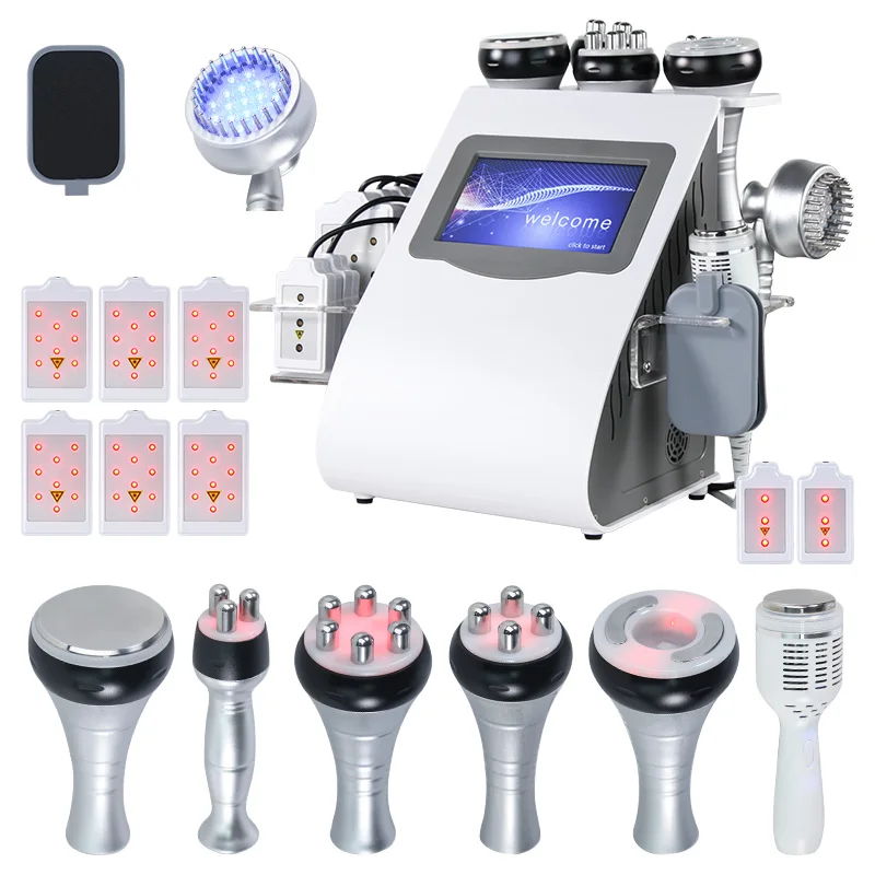 2024 Rf Device Facial Skin Tightening Remove Wrinkles Radio Frequency Rf Machine 1mhz 40k Slimming Fat Face Lifting Machine