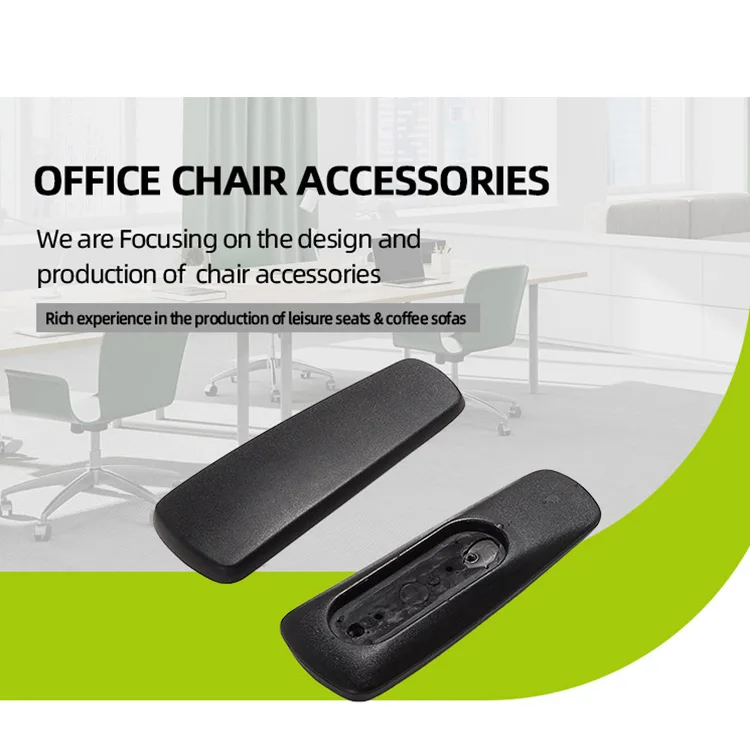 Comfortable Universal Adjustable gaming chair armrest PU Pad office chair parts