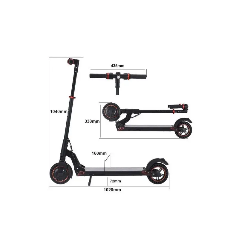 New design high quality 2 wheel low price hot sale gym 8 inch 36V/10-15A battery adult electric scooter
