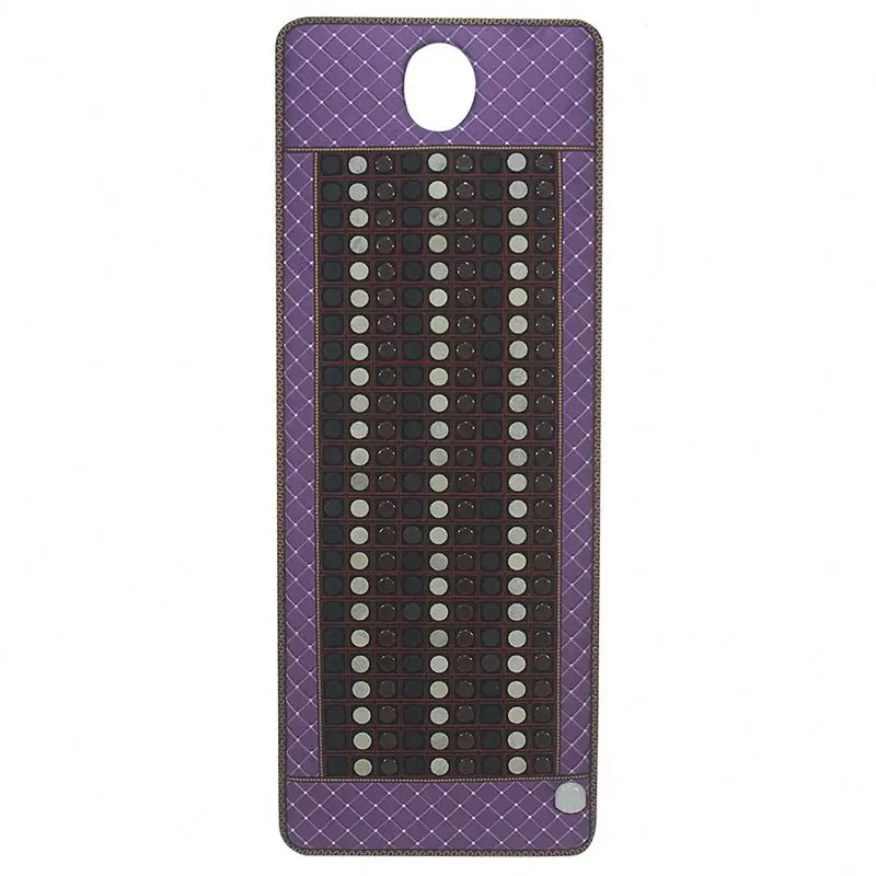 Health Care Electric Pain Relief Vibration Infrared Heating Pads Jade Mat Massage Bed Price Sauna Blanket Massage Mattress