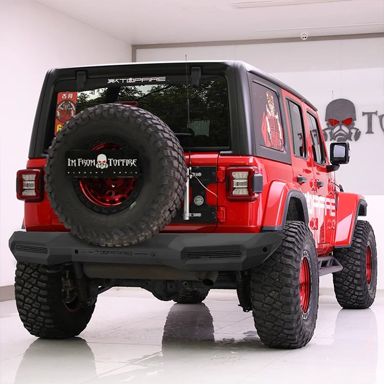 
TOPFIRE Hot Sale Sport Type Car Body Kits Sturdy Rear Bumper For JL 