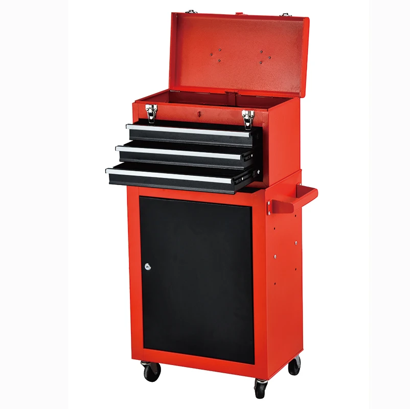Home DIY Lockable Ball Bearing Slide Tool Cabinet Combination Tool Chest