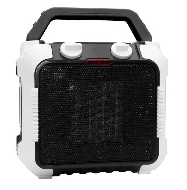 Мобильный нагреватель с функцией охлаждения, сверхмощный стальной корпус с холодными ручками, в комплект входит термостат, 2000 Вт