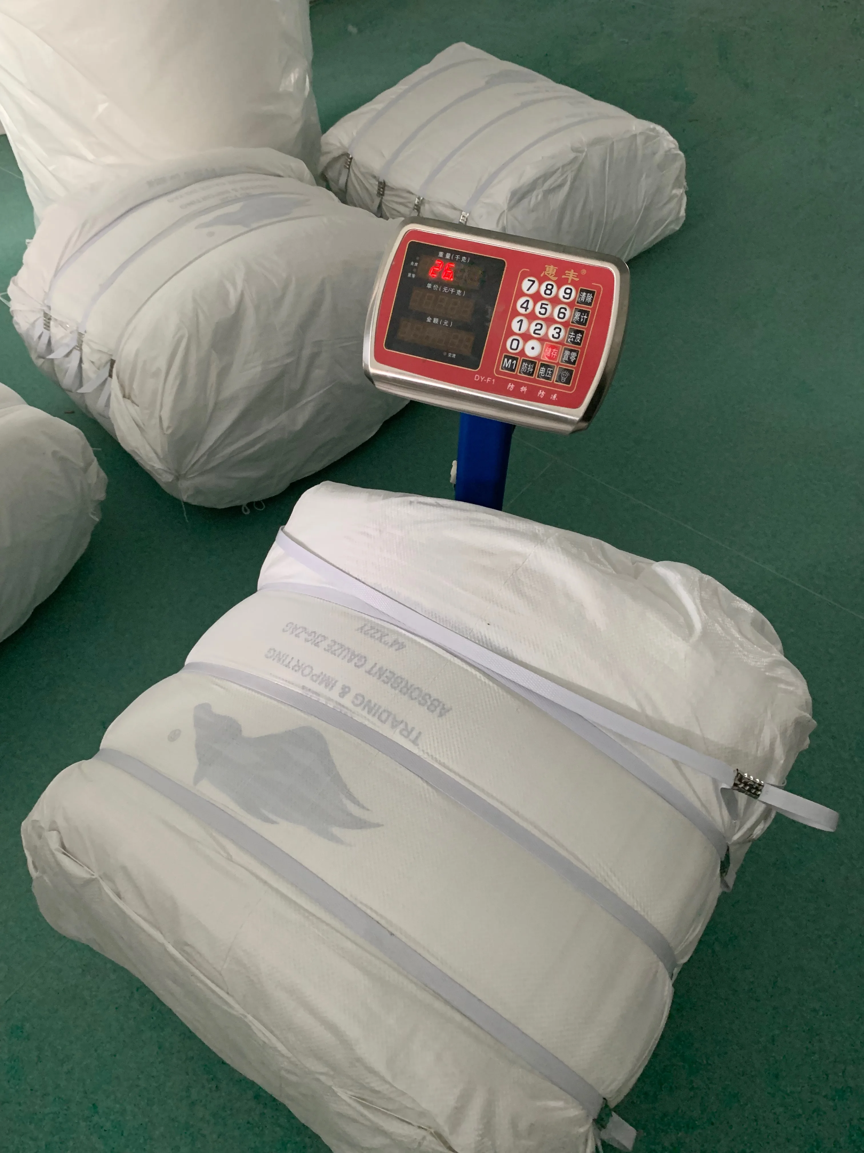 100%cotton absorbent medical pillow gauze  zigzag gauze