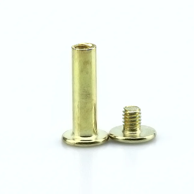 Китай, новые высококачественные заклепки из нержавеющей стали с круглой головкой, металлические винты с заклепками, латунные винты для матери и сына M3 M4 M5