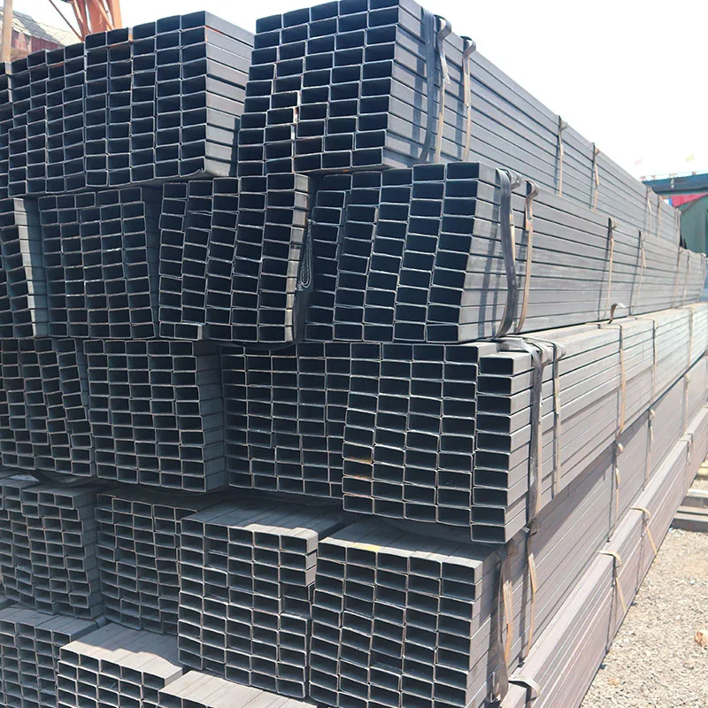 Galvanized Black rectangular hollow section tube square steel pipe rhs shs