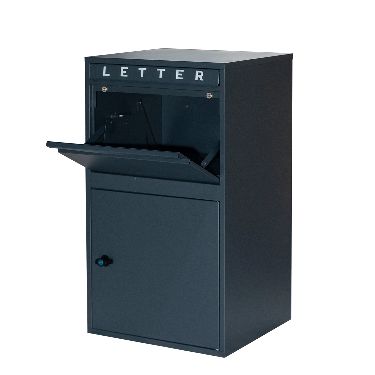 New style Germany Wholesale Tall Large Metal Outdoor Newspaper Letter Box Postbox Mailbox Manufacturer