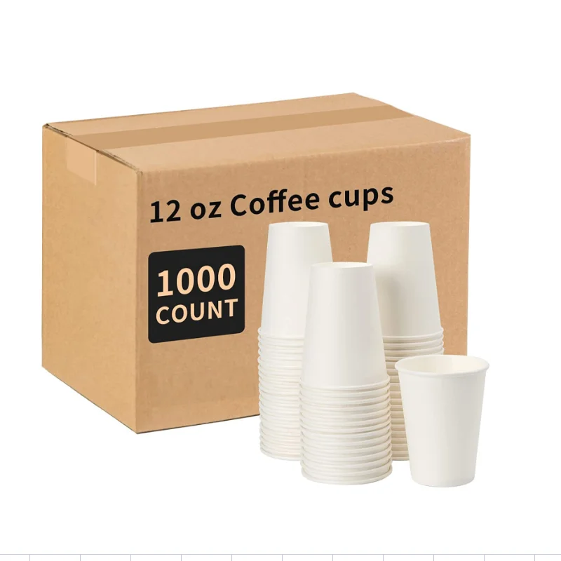 8 10 12 16 22 24 oz custom logo Disposable Paper coffee Cup For Hot Drink