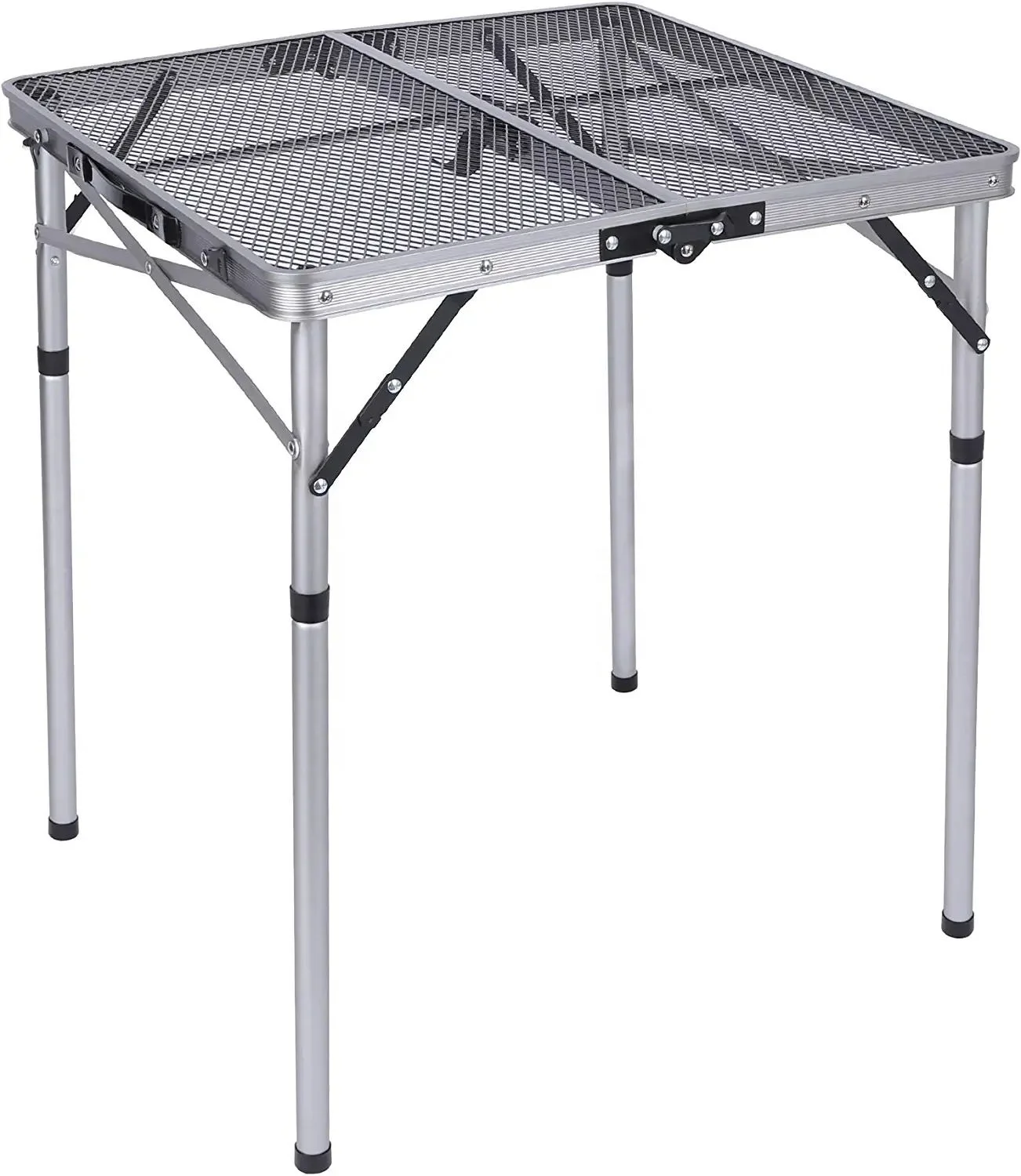 OEM Folding Portable Grill Table for Camping Easy to Assemble with Adjustable Height Legs Multifunctional