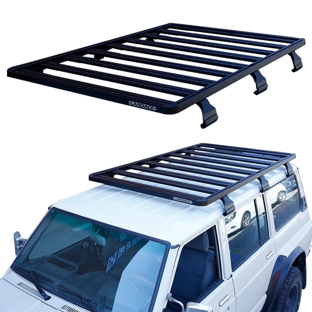 Hot Selling 4X4 Car Accessory roof rack platform Aluminum Universal car roof racks for nissan patrol y60