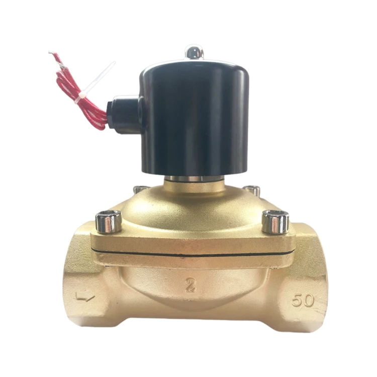 Clear Thread Pneumatic Cartridge Electric Brass Coil Solenoid Valve