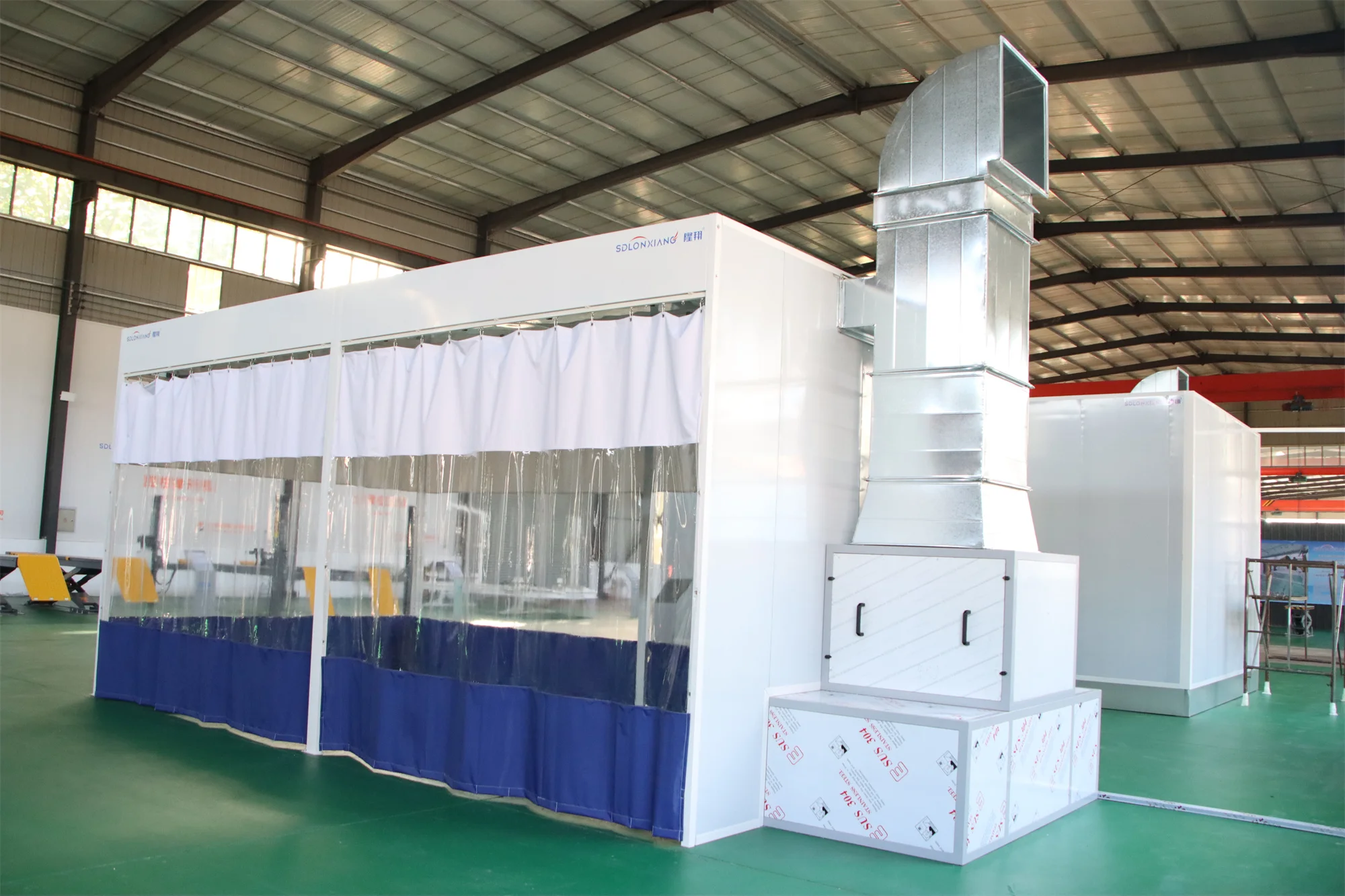 LX-2-2 prepare station car painting prepare room car preparation station spray booth