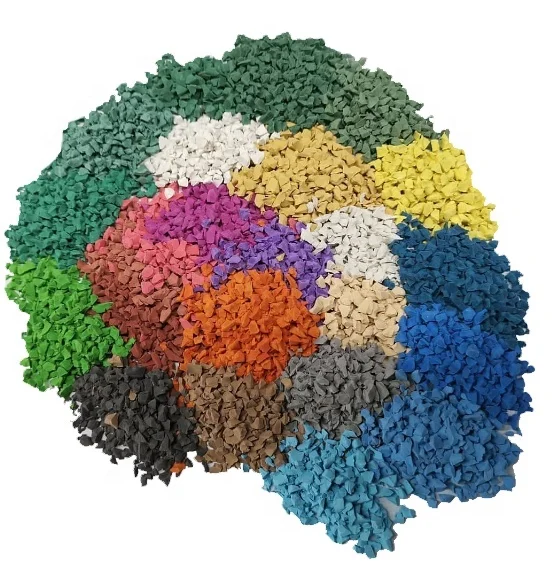Sky blue color EPDM granules for playground outdoor