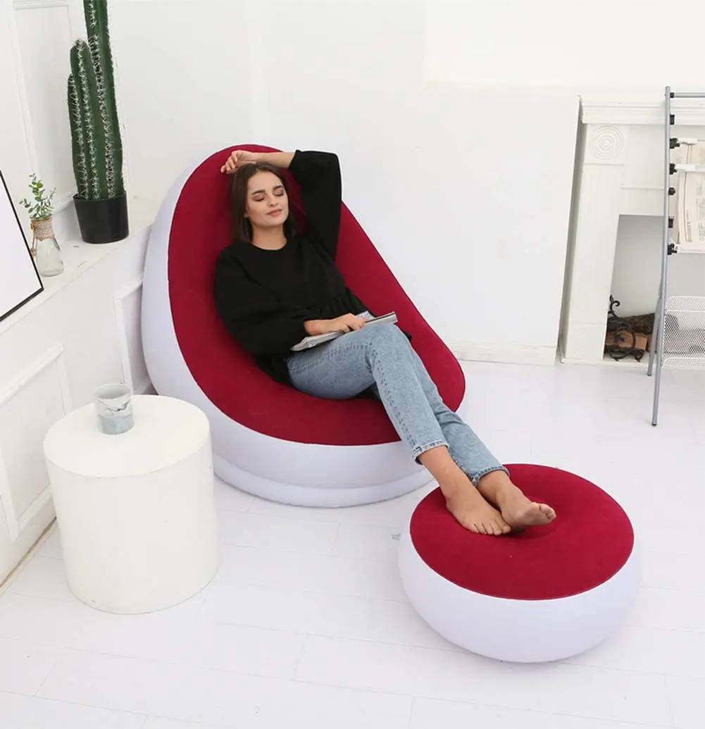 Luxury And Comfort Outdoor Inflatable Lounge Air Sofa Inflatable Chairs And Sofas Inflatable Sofa