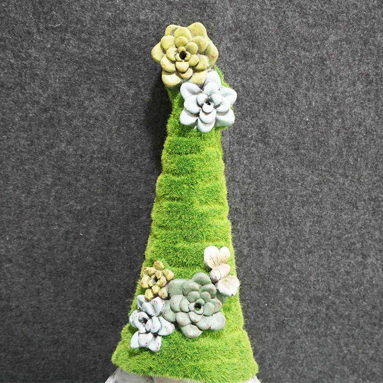 Resin Ornaments Faceless Dolls Elf Christmas Outdoor Decoration Yoga Gnome Garden Statues Sculpture