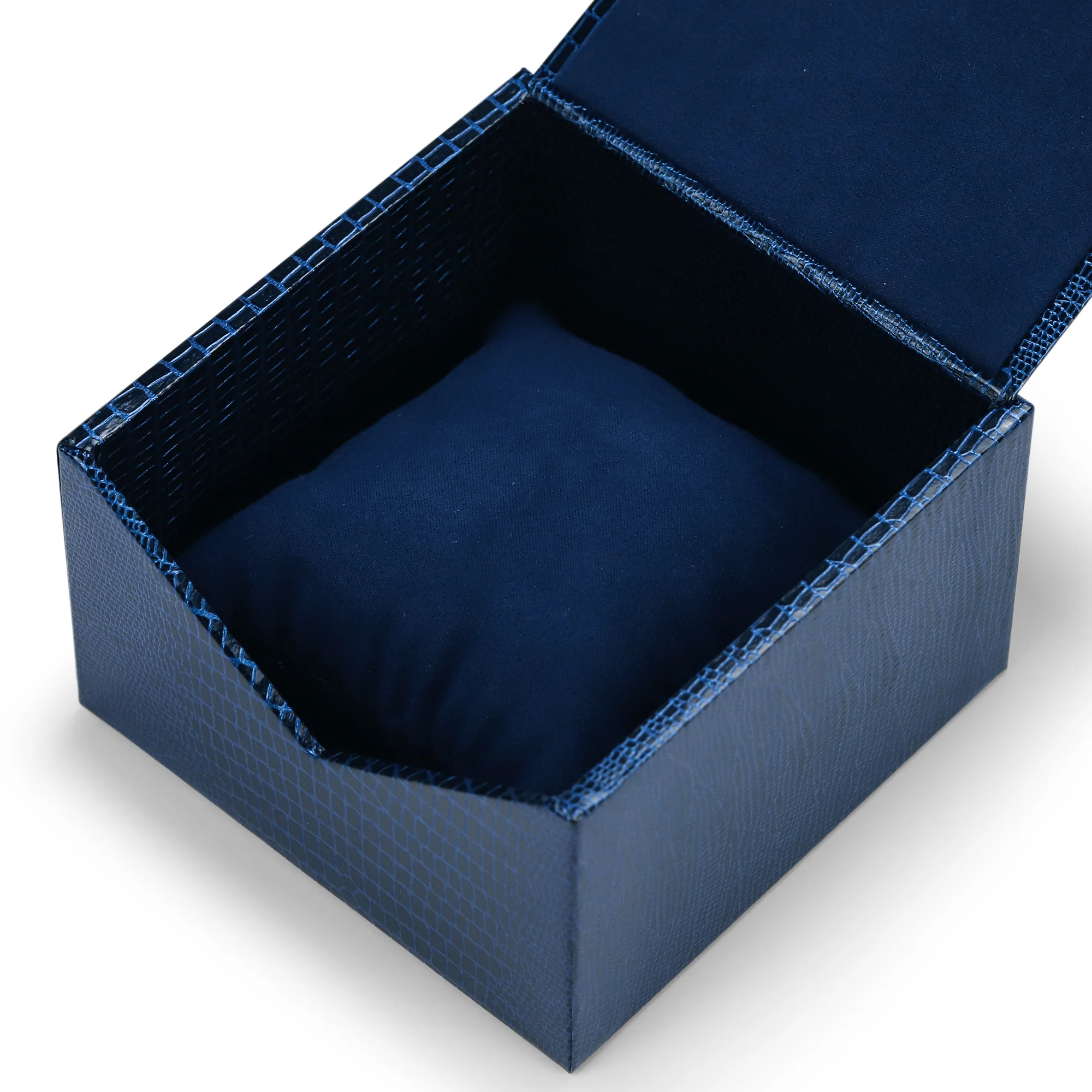 Luxury Watch Gift Packaging Hard Paper Storage Box in Leather PU Plastic PC Materials Cardboard Watch Case