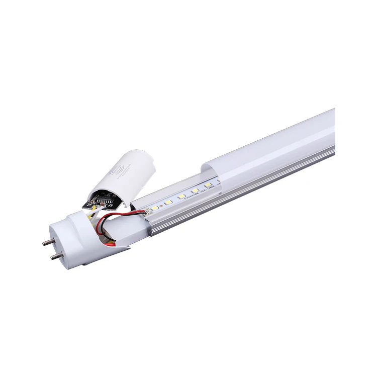 High lumen 2ft 4ft 9w 18W Dimming Induction Sensor LED Tube T8 Light with Microwave Radar Motion Sensor for Garage