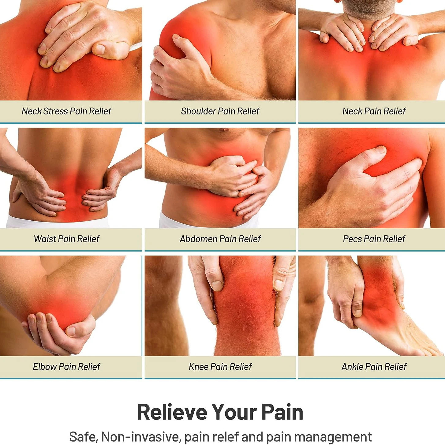 4000Hz programable IFT RUSS EMS EMS TENS for 60 programs adjustable On Off RAMP Down Time