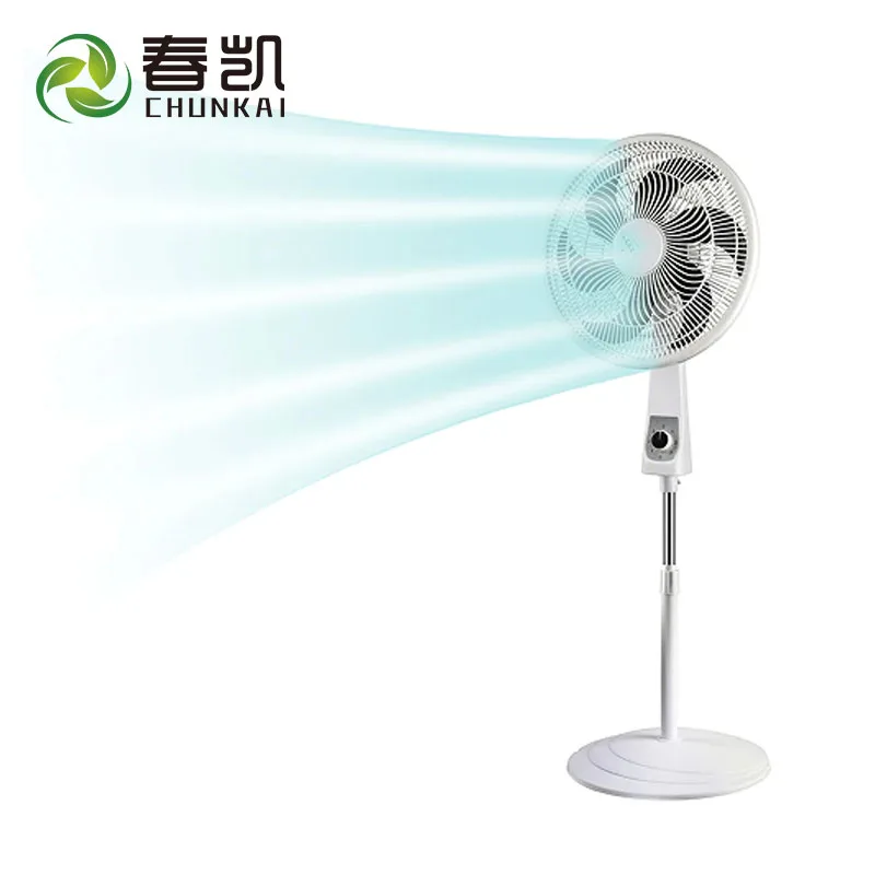 Wholesale Hot Sale 2 in 1 White 6 PCS AS Blades Big Power Household 18 Inch Electric Stand Fan