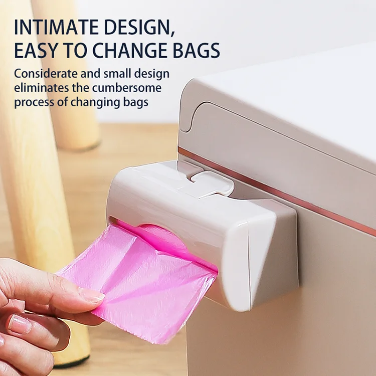 Auto Trash Can Smart Waste Bin Plastic Sensor Trash Eco-friendly Rubbish Trash Can Smart Waste Bins for Home And Office