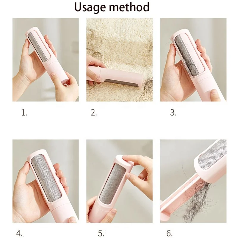 Заводская оптовая продажа на заказ, удаление шерсти домашних животных с роликом, многоразовая щетка, портативные ролики для удаления ворса