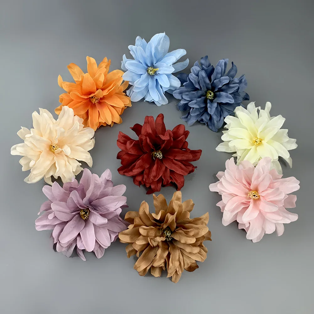 New style 14cm orchid multicolor flowers wedding hall wall flower arrangement accessory fake flowers