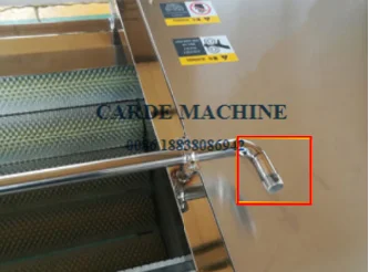 Tuber vegetable and sweet potato washing and peeling machine peeler with brush fruit veget brush washer