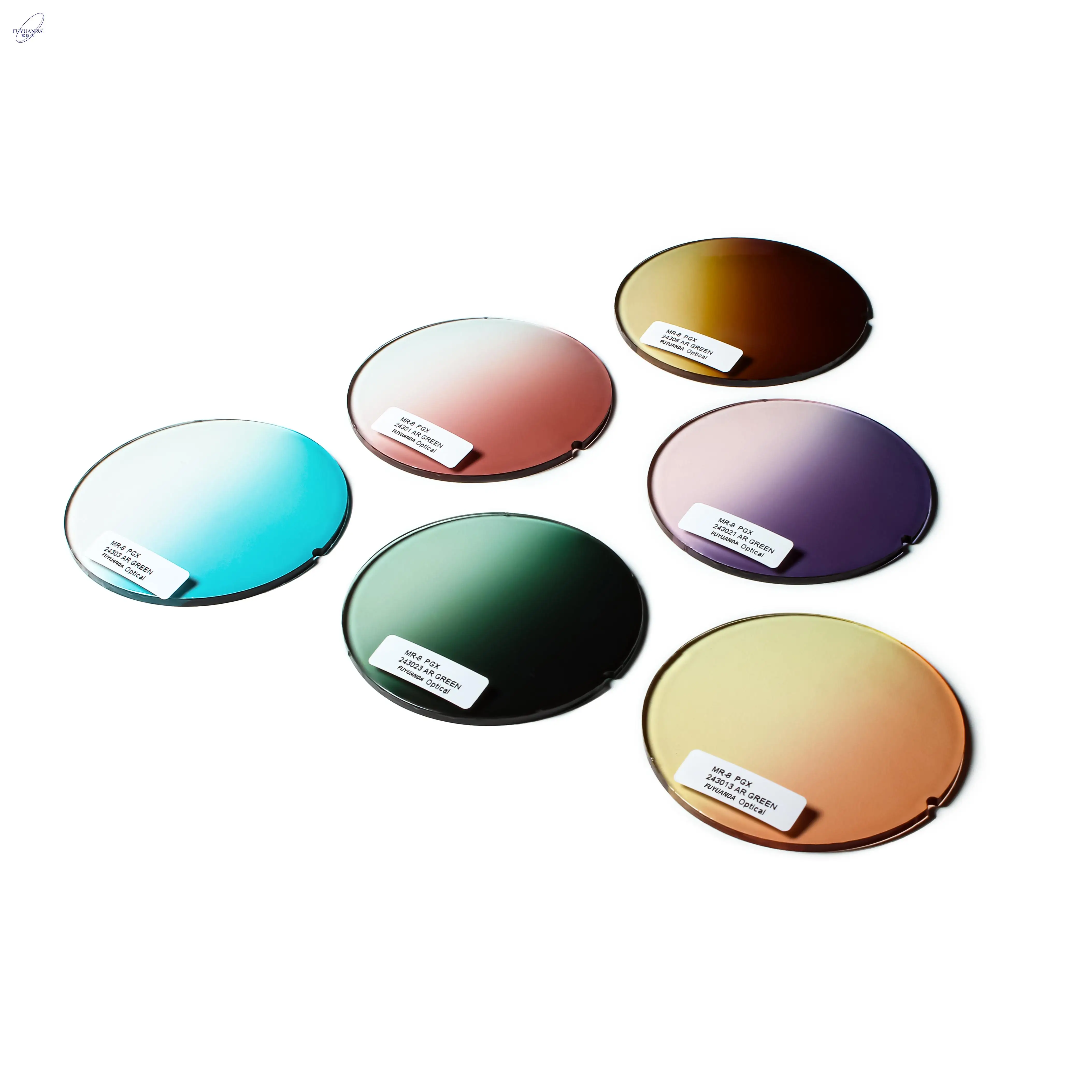 Fashion Customized Mr-8 Sun Lenses Gradient Color Sunglasses Lenses