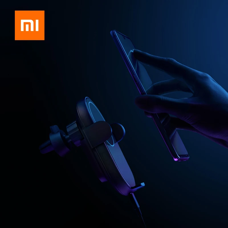Xiaomi Универсальный с автоматическим зажимом 10 Вт 20 хит продаж USB-C смарт-Датчик инфракрасный Беспроводное зарядное устройство для быстрой