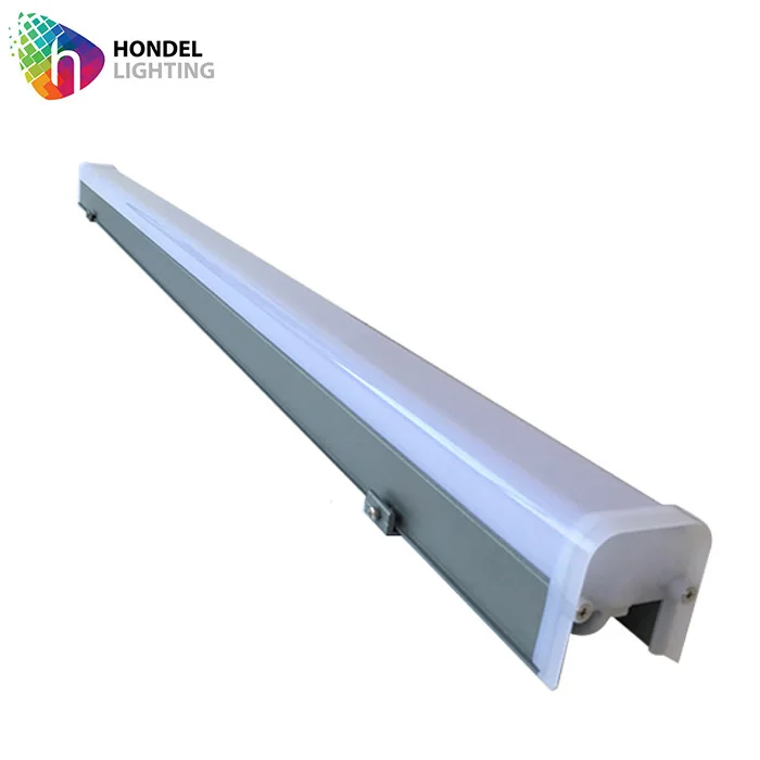 Building Outdoor Facade Lighting 12W 15W 18W IP65 RGB Recessed LED Linear Light DMX