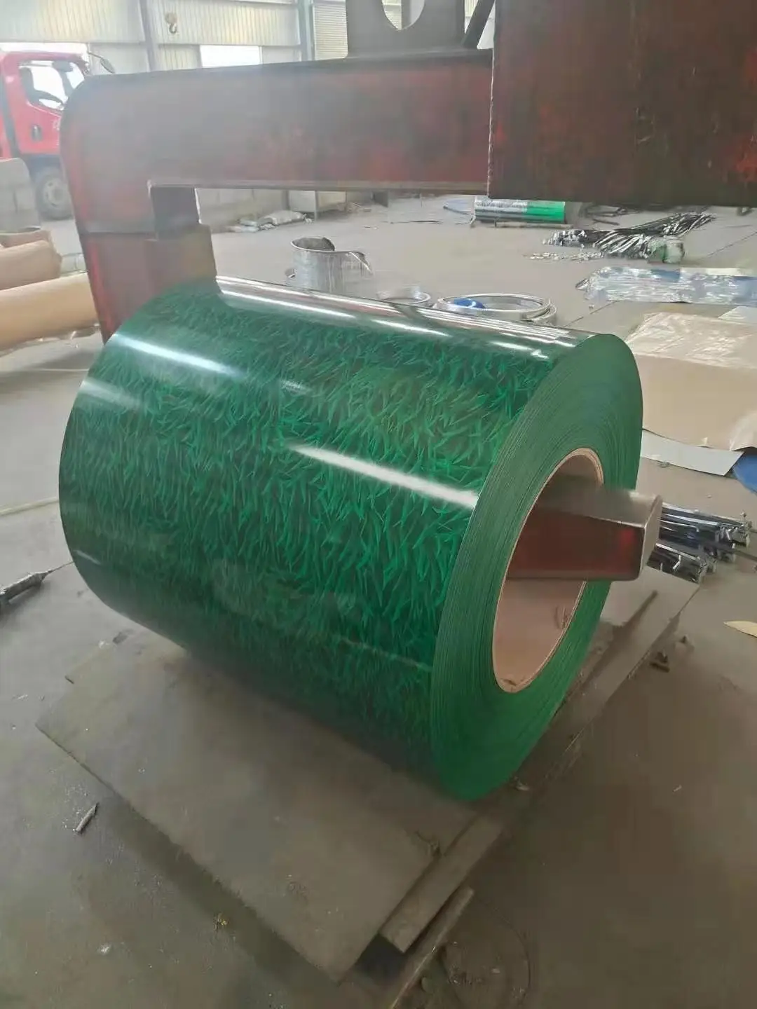 Double Coated Color Painted Metal Roll Paint Galvanized Zinc Coating PPGI PPGL Steel Coil