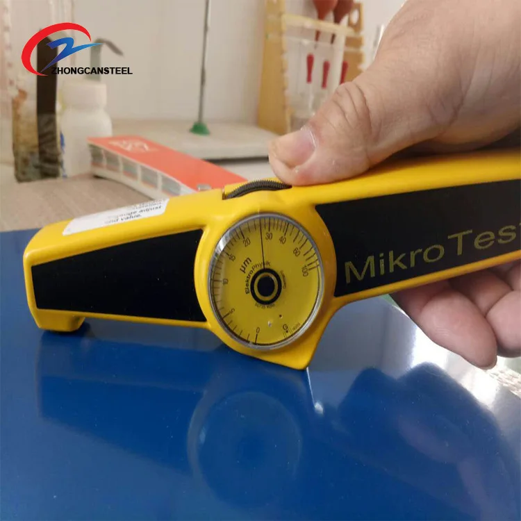 Blue colored coated polymers PPGI PPGL Coils Prepainted Steel Coil