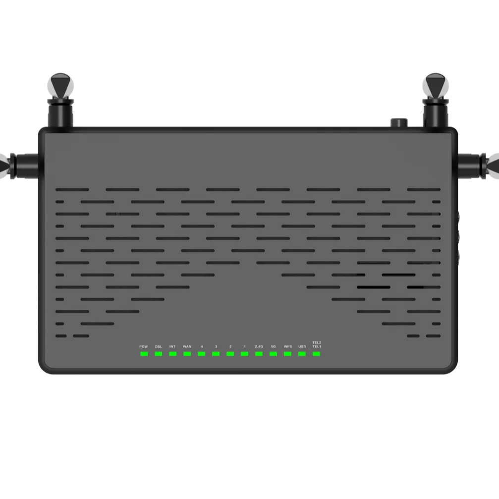 ZXV 618  AC1200 DualBand Wi-Fi  Wireless   ADSL/ VDSL Modem Router