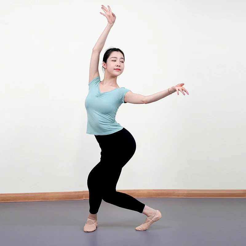 Dttrol D035024 Baili Dance Wholesale Customized Nine-cent Dance Leggings Classic Ballet Dancewear in Practice for women