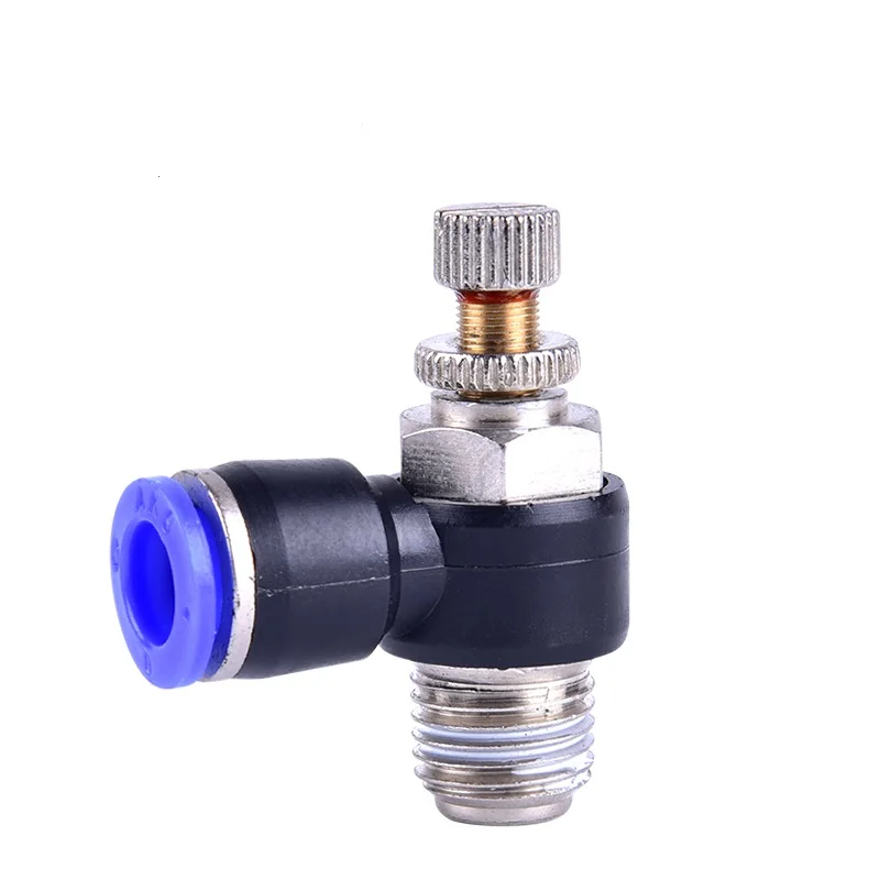SL series pneumatic actuator throttle airtac valve white boutique pneumatic fittings