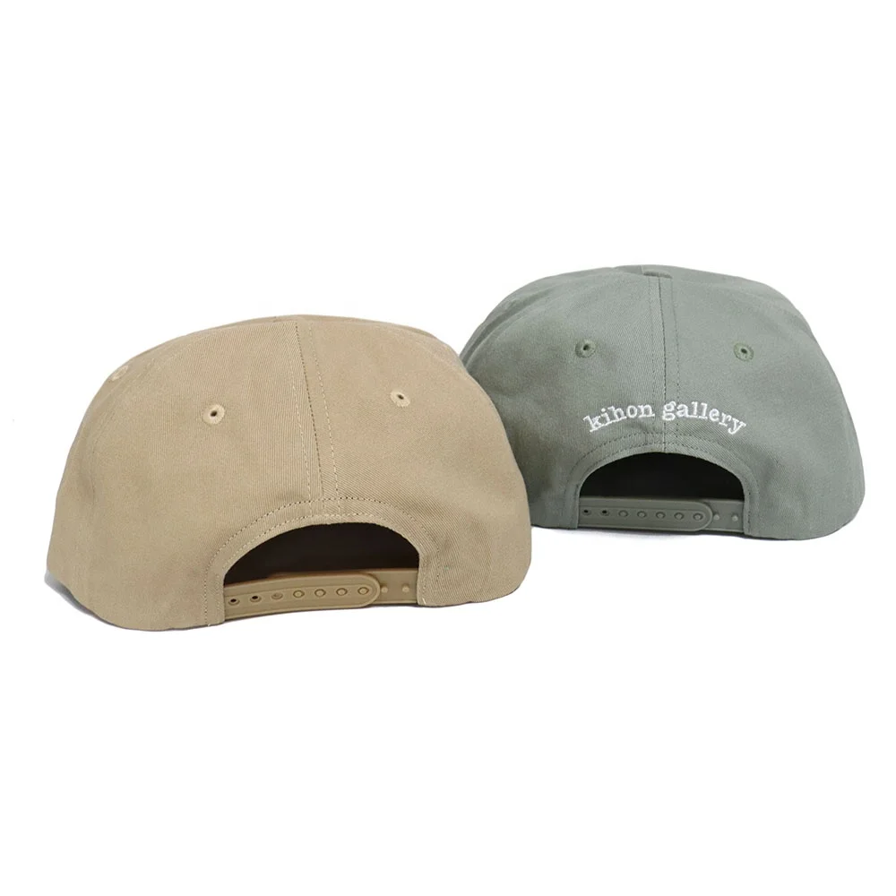 Custom embroidered logo casual dad hats for men stylish flat rim baseball caps wholesale for men
