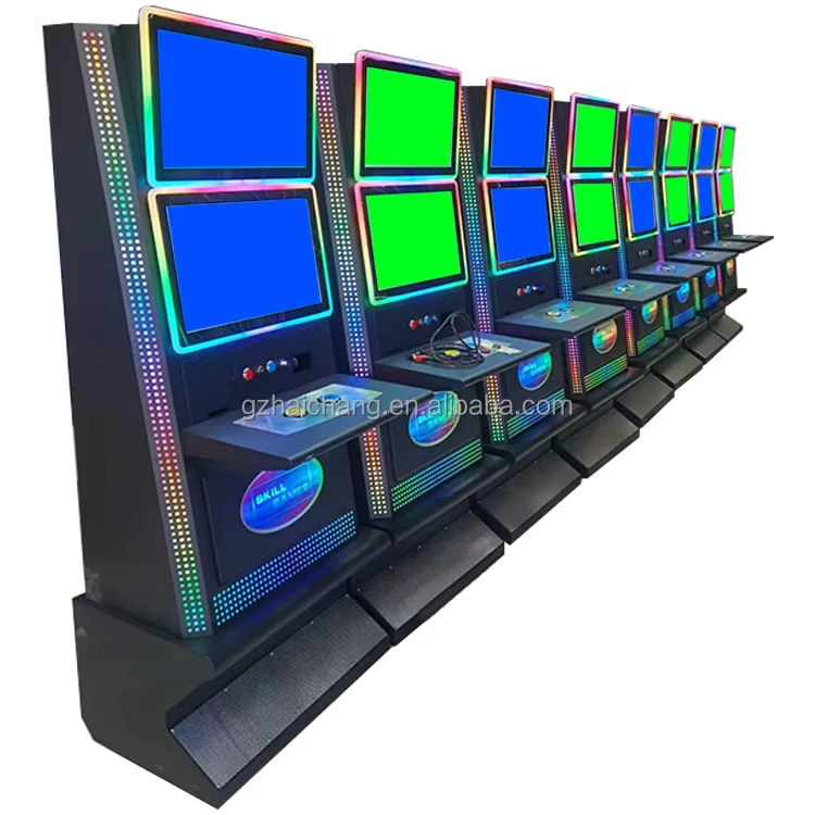 2023 Best Popular Games Fusion Skyline  32 43 Inch Touch Monitor Coin operated Skill IGS Game Machine