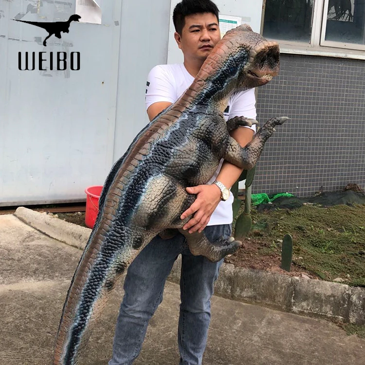 Суперреалистичная кукла-динозавр t-rex с ручным управлением