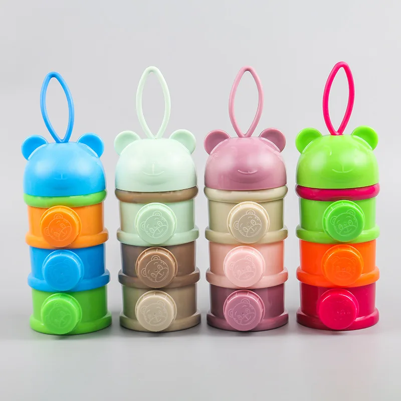 
New Baby Products 4 Layers Baby Milk Powder Storage Container 