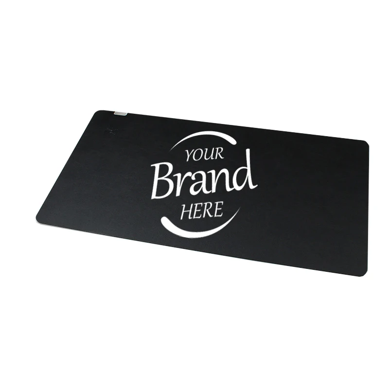 Custom mouse pad with Wireless Charger QI standard 2 in 1 wireless charger for cell phones office use mouse mat factory