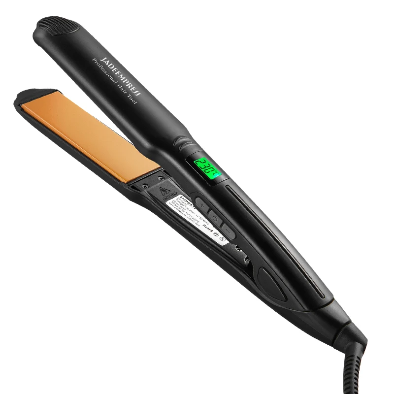 Custom Logo PTC Heater Hair Straightener Professional Portable Flat Irons Electric