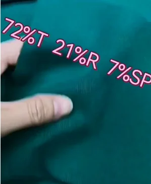 Hot Sale Fabric Polyester Rayon Spandex Tr Material Fabric Medical Hospital Scrub Fabric For Scrubs Uniform